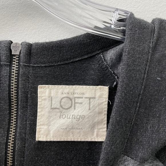 Loft Lounge Crewneck Colorblock Sweater Size Small - Picture 8 of 9